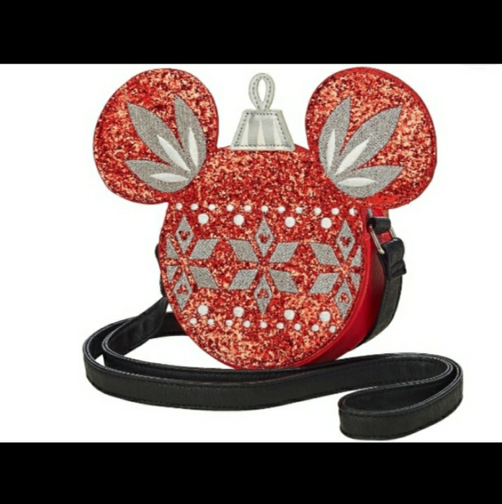 Mickey mouse shaped ornament purse.